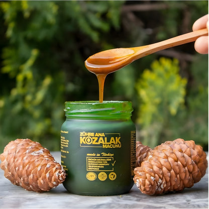 🌲Πάστα από κουκουνάρια πεύκου – για καθαρισμό των πνευμόνων και ενίσχυση του ανοσοποιητικού